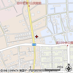 埼玉県深谷市田中2376周辺の地図