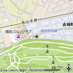 赤城公園周辺の地図
