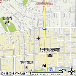 埼玉県行田市栄町14-30周辺の地図