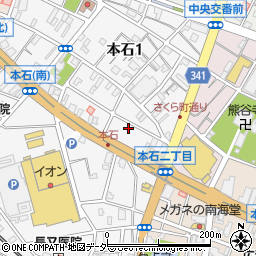 埼玉県熊谷市本石1丁目328周辺の地図