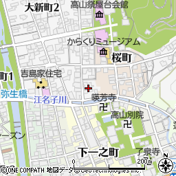 岐阜県高山市八幡町135周辺の地図