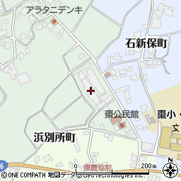 金津村田製作所ナツメ工場周辺の地図