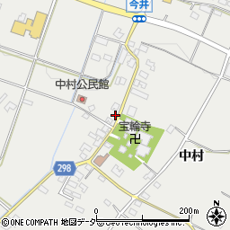 長野県松本市今井中村1335-3周辺の地図