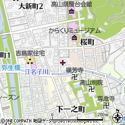 岐阜県高山市八幡町134周辺の地図