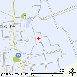 茨城県つくば市若森周辺の地図