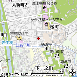岐阜県高山市八幡町133周辺の地図