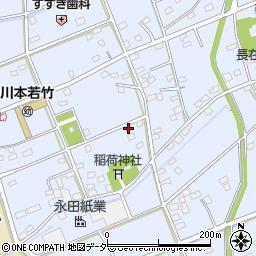埼玉県深谷市長在家209周辺の地図