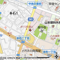 埼玉県熊谷市仲町49周辺の地図