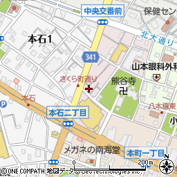 埼玉県熊谷市仲町49周辺の地図