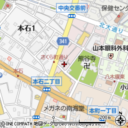 埼玉県熊谷市仲町45周辺の地図
