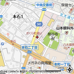 埼玉県熊谷市仲町48周辺の地図