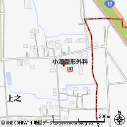 埼玉県熊谷市上之3492周辺の地図