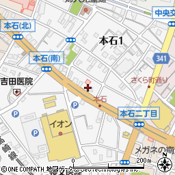 関東営繕ビル周辺の地図