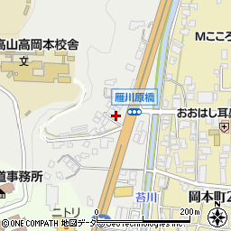 岐阜県高山市下岡本町1468-7周辺の地図