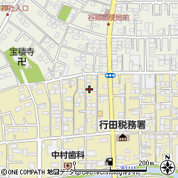埼玉県行田市栄町14-16周辺の地図