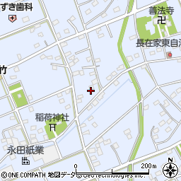 埼玉県深谷市長在家248周辺の地図
