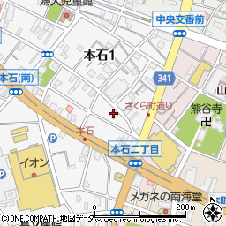 埼玉県熊谷市本石1丁目300-1周辺の地図