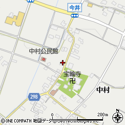 長野県松本市今井中村1310-2周辺の地図