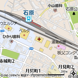 ジェームス熊谷月見店周辺の地図