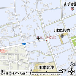 埼玉県深谷市長在家552周辺の地図