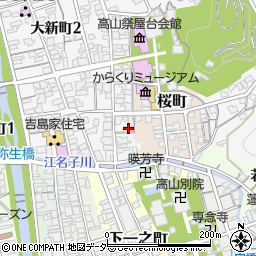 岐阜県高山市八幡町147周辺の地図