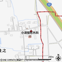 埼玉県熊谷市上之3500-2周辺の地図