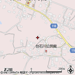 茨城県石岡市石川895周辺の地図