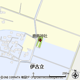 茨城県下妻市伊古立189周辺の地図