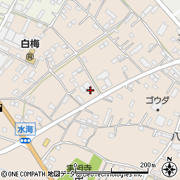 茨城県古河市水海2390-7周辺の地図