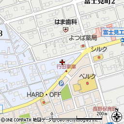 セブンイレブン行田桜町３丁目店周辺の地図