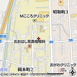 新井こう平製麺所周辺の地図