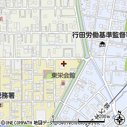 埼玉県行田市栄町22-22周辺の地図
