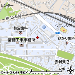 ロジュマンＣ棟周辺の地図