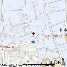 埼玉県深谷市長在家564周辺の地図