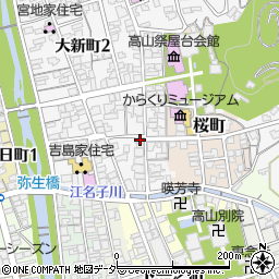 岐阜県高山市八幡町15周辺の地図