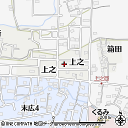 埼玉県熊谷市箱田周辺の地図