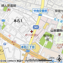 埼玉県熊谷市本石1丁目281周辺の地図