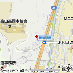 岐阜県高山市下岡本町1414周辺の地図