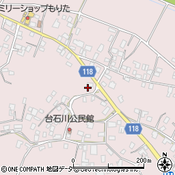 茨城県石岡市石川878周辺の地図