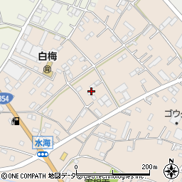 茨城県古河市水海2382-4周辺の地図