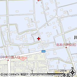 埼玉県深谷市長在家570周辺の地図