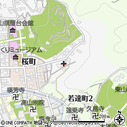 岐阜県高山市左京町171周辺の地図