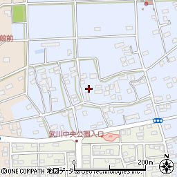 埼玉県深谷市長在家594周辺の地図