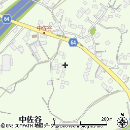 茨城県かすみがうら市中佐谷372周辺の地図