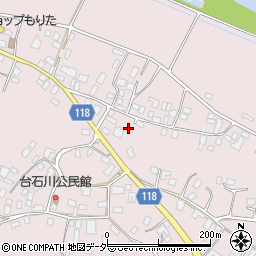 茨城県石岡市石川97周辺の地図