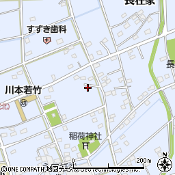 埼玉県深谷市長在家238周辺の地図