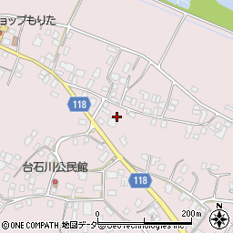 茨城県石岡市石川98周辺の地図
