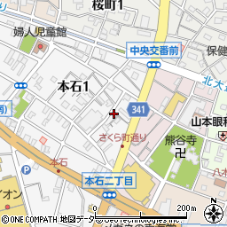 埼玉県熊谷市本石1丁目270周辺の地図