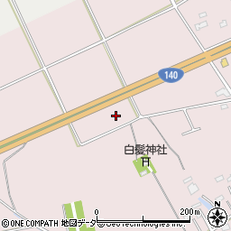 埼玉県深谷市上原171周辺の地図