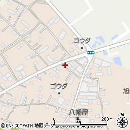 茨城県古河市水海2454-4周辺の地図